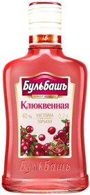 Настойка горькая Бульбашъ Клюквенная, 0.1 л