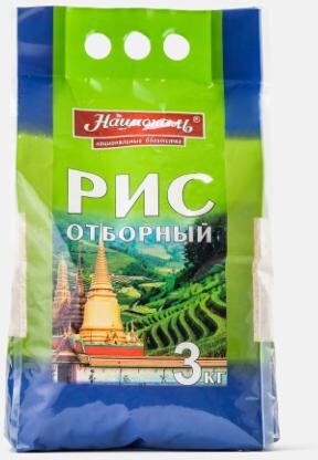 Рис Националь отборный, 3 кг