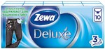 Платки носовые Zewa Deluxe original 3-слойные 10х10шт
