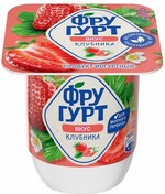 Йогурт Фругурт со вкусом клубники 2.5% 115г