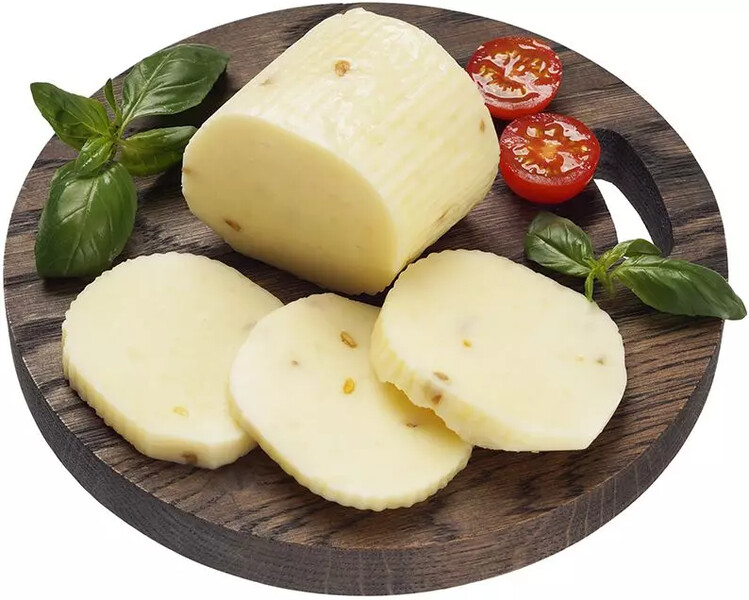 Сыр Халуми для жарки с пажитником 50% жир. Деликатеска 260г