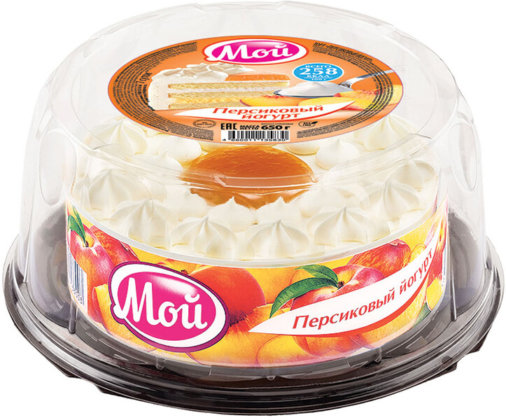 Торт Мой Персиковый йогурт 650г
