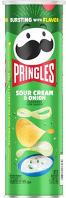 Чипсы Pringles Sour Cream & onion flavor/ Чипсы Принглc cо вкусом Сметана и Лук, 110гр.