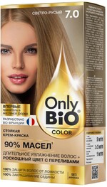 Крем-краска для волос «Фитокосметик» Only Bio Color Тон 7.0 Светло-русый, 115 мл
