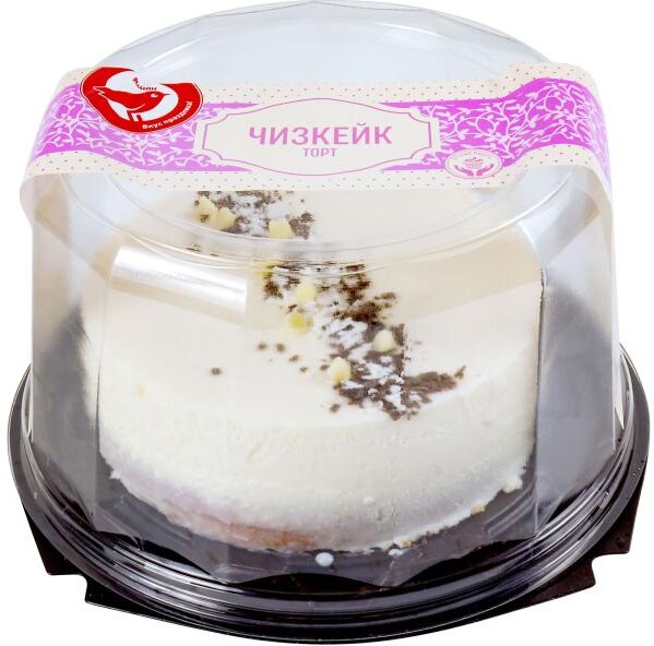 Торт АШАН Красная птица чизкейк нежный, 600 г