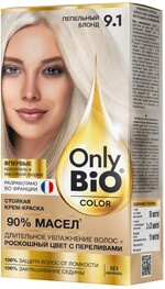 Крем-краска для волос «Фитокосметик» Only Bio Color Тон 9.1 Пепельный блонд, 115 мл