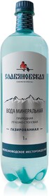 Вода ASCANIA минеральная Славяновская газ., 1 л., ПЭТ