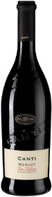 Вино красное сухое «Canti Merlot Terre Siciliane» 2020 г., 0.25 л