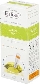 Чай зеленый Teatone 15пак*1.8г в стиках Россия