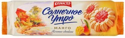 Печенье сдобное «КУХМАСТЕР» Солнечное утро с начинкой манго, 240 г