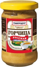 Горчица Главпродукт русская традиционная 170г