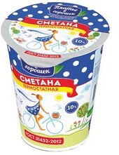 Сметана 10% 330г_РП