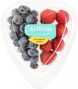 Микс ягодный Artfruit Сердце голубика клубника 1шт