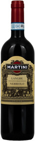 Вино Martini Langhe Nebbiolo красное сухое 13.5% 0.75л