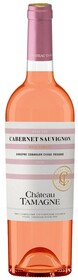 Вино розовое сухое Chateau Tamagne Cabernet Sauvignon Rose 13% 0,75л