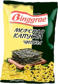 Чипсы Binggrae Морская капуста 40 гр., флоу-пак