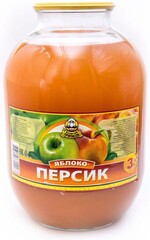 Напиток «Капитан Припасов» Яблоко-персик, 3 л