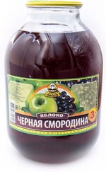 Напиток «Капитан Припасов» Яблоко-черная сородина, 3 л