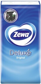Платочки бумажные носовые Zewa Deluxe, 3 слоя