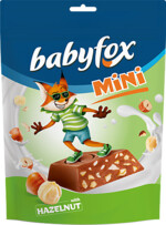 Конфеты шоколадные «Babyfox» с фундуком, 120 г