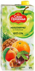 Сады Придонья Сок мультифруктовый 2л