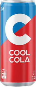Напиток газированный «Cool Cola» в жестяной банке, 0.33 л
