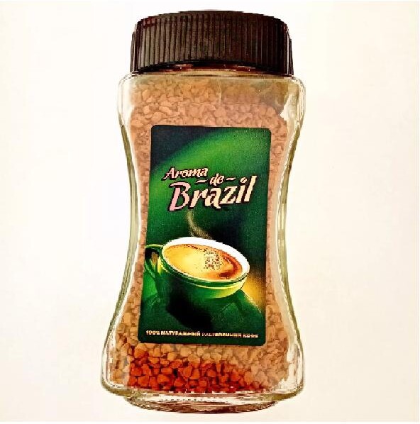Кофе Grand Prado Aroma de Brazil растворимый сублимированный, 95 гр., стекло