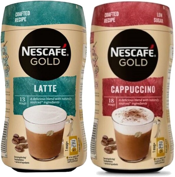 Nescafe / Кофе Gold Latte/Cappuccino, 2шт х 225г