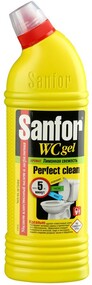 Санитарно-гигиеническое средство Sanfor wc гель, лимонная свежесть