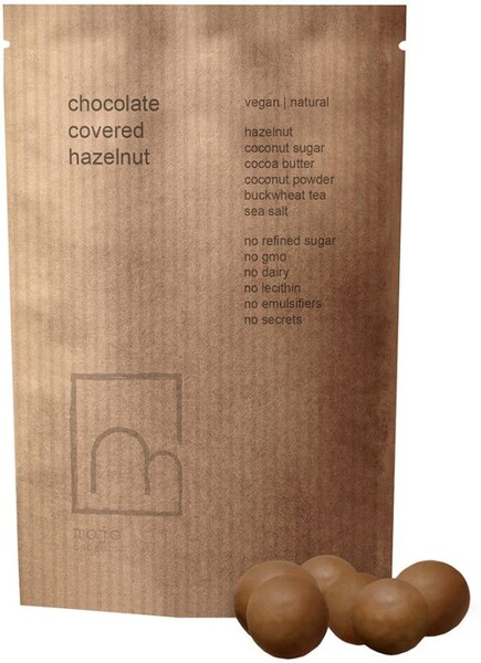 Mojo Cacao / Mojo cacao l фундук в гречишном шоколаде 40г. l без глютена l без ГМО l