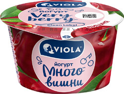 Йогурт Viola Very Berry Вишня 2,6%, 180 г