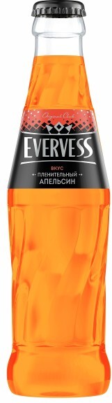 Напиток Evervess Апельсин, 0,25 л