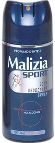 Malizia Дезодорант-антиперспирант Sport No Alcohol 150 мл.