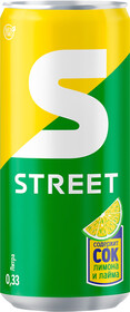 Напиток газированный «Street» в жестяной банке, 0.33 л