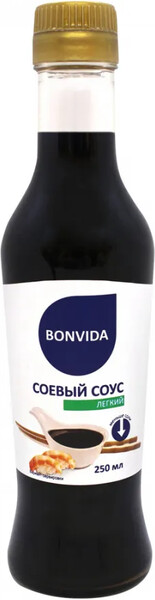 Соус BONVIDA соевый легкий 250мл