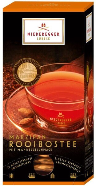 Чай Niederegger марципановый 25 пак, 48 гр., картон