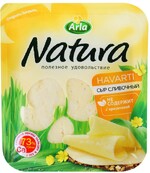 Сыр Arla Natura сливочный 45%, 300г нарезка