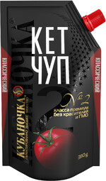 Кетчуп №2 классический Кубаночка, 310 гр., дой-пак
