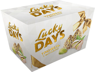Lucky days Конфеты Трюфель неглаз с фисташкой
