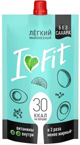 Майонез Calve лёгкий I LOVE FIT 0,39кг