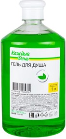 Гель для душа «Каждый день» с ароматом зеленого чая, 1 л