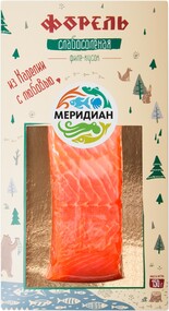 Форель Меридиан слабосоленая филе 150 г