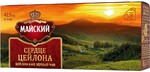 Чай Майский черный Сердце Цейлона 25 пак. 42,5 гр.,  картон