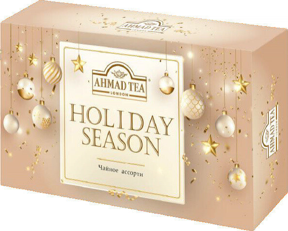 Чай Ahmad Tea Праздничный Сезон ассорти 60 пакетиков