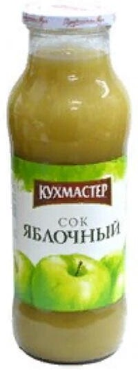 Сок Яблочный осветленный Кухмастер, 680 мл., стекло