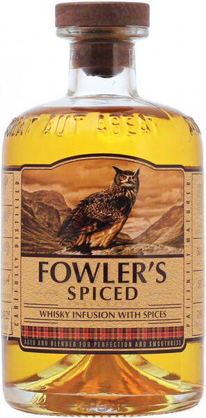 Настойка полусладкая «Fowler's Spiced», 0.5 л