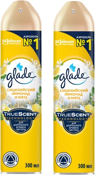 Освежитель воздуха Сицилийский Лимонад и мята 300мл