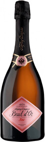 Вино игристое розовое брют «Абрау-Дюрсо Брют д'Ор Розе», 0.75 л