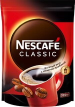 Кофе растворимый Nescafe Classic с молотой арабикой 320г