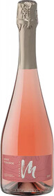 Игристое вино Makitra Rose Kuban'. Tamanskiy Poluostrov Kuban-Vino 2021 0.75л